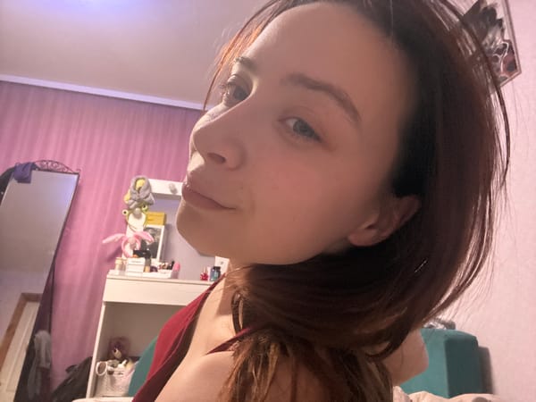 Morning routine documented through selfies in Прикамский, Russia