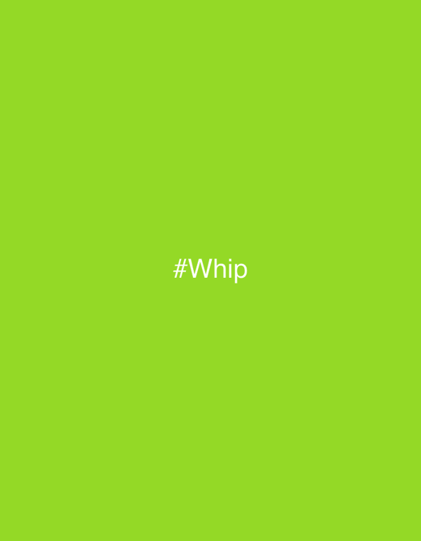 Green square with #Whip text spotted in French commune