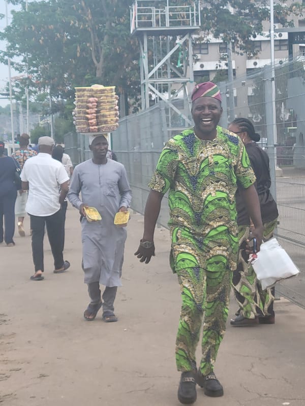 Daily street life captured across Abuja neighborhoods