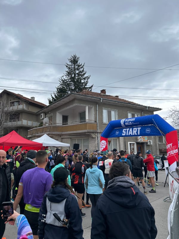 Plovdiv Hills running race starts in Markovo, Bulgaria