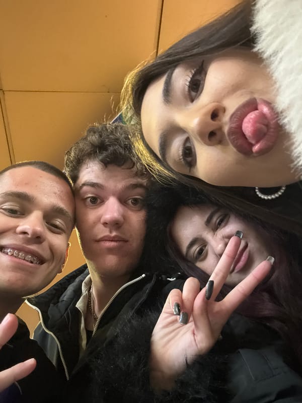 Group Takes Selfie in Sofia