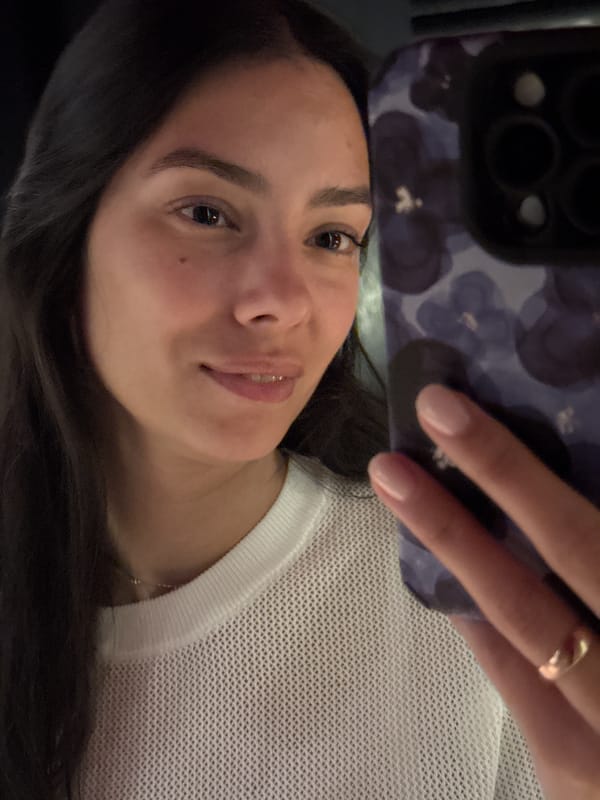 Woman takes multiple selfies in Chaikovsky, Russia