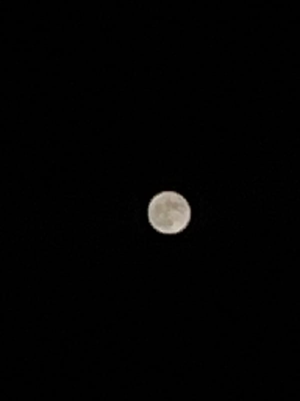 Full moon observed over Ouaouizert, Morocco