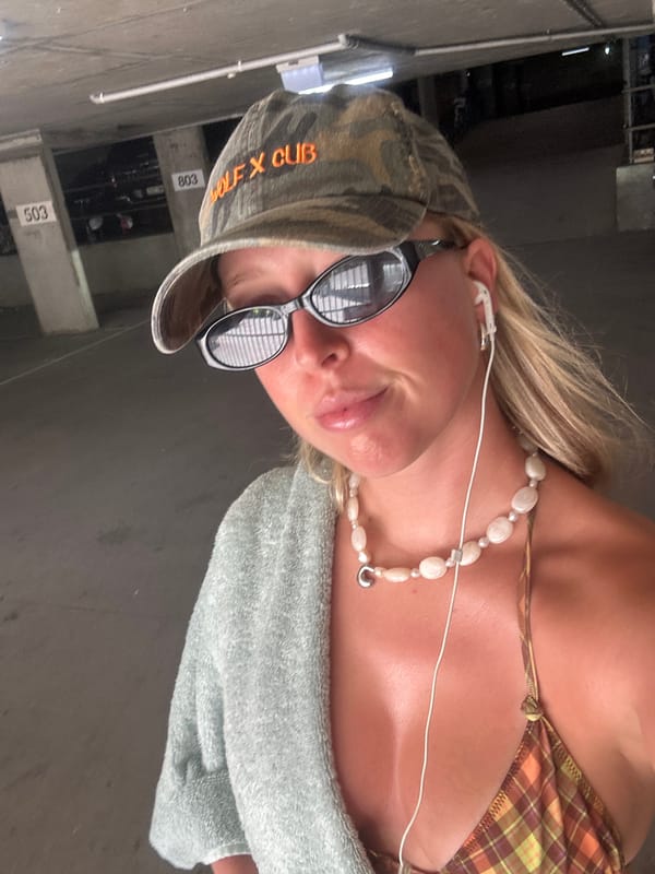 Woman spotted in Gold Coast parking garage early morning