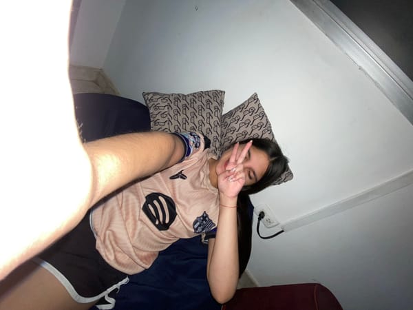 Person resting indoors captured in casual moment in Venezuela