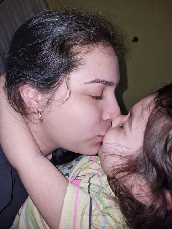 Family shares intimate moments during evening photography session in Bulgaria