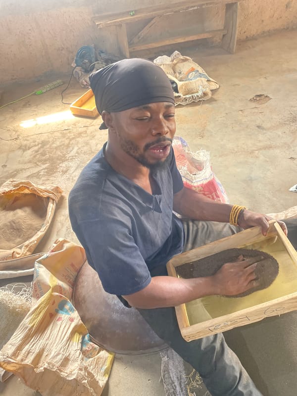 Hands-on work and group activity in Jos, Nigeria