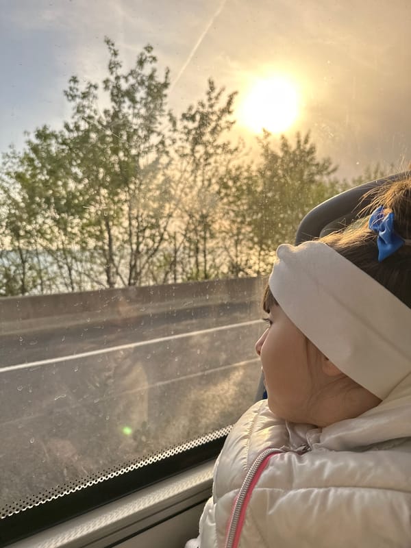 Child passenger with blue bow documented in Sochi vehicle