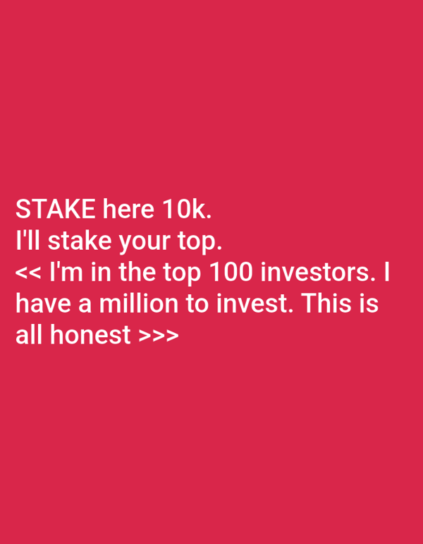 Investment solicitation message spotted in Ko Samui, Thailand