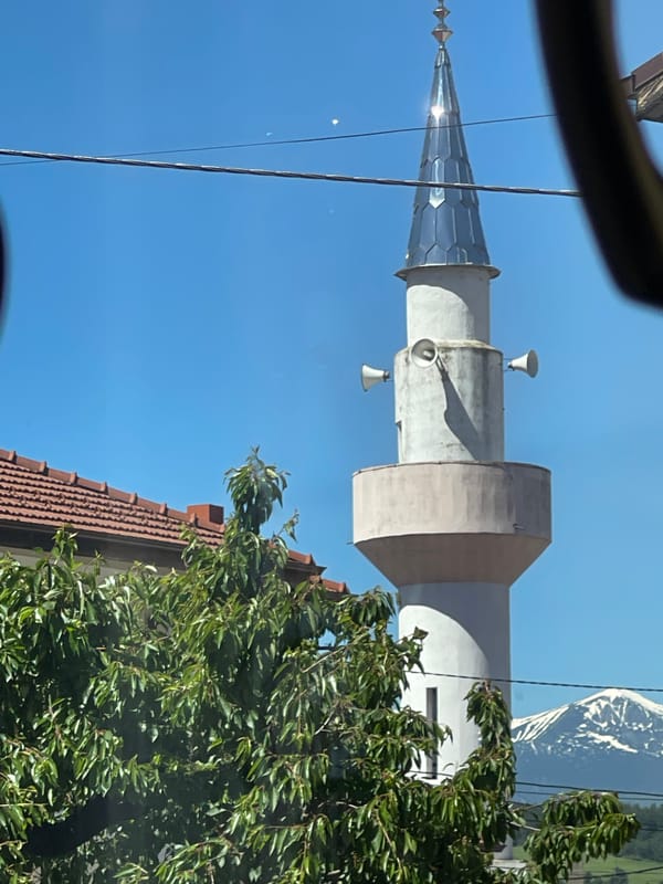 Morning scenes captured in Kraishte, Bulgaria show local architecture