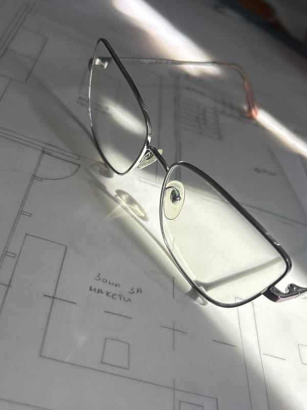 Morning architectural work session documented in Plovdiv workspace