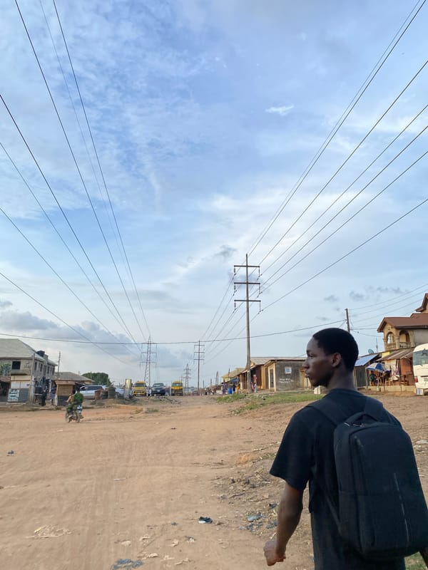 Late afternoon street life documented across Lagos neighborhoods