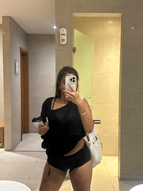 Jakarta building lobby sees routine activities, selfies, cleaning