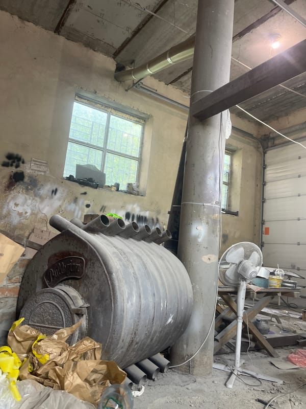 Inside a Rivne garage workshop on a quiet morning