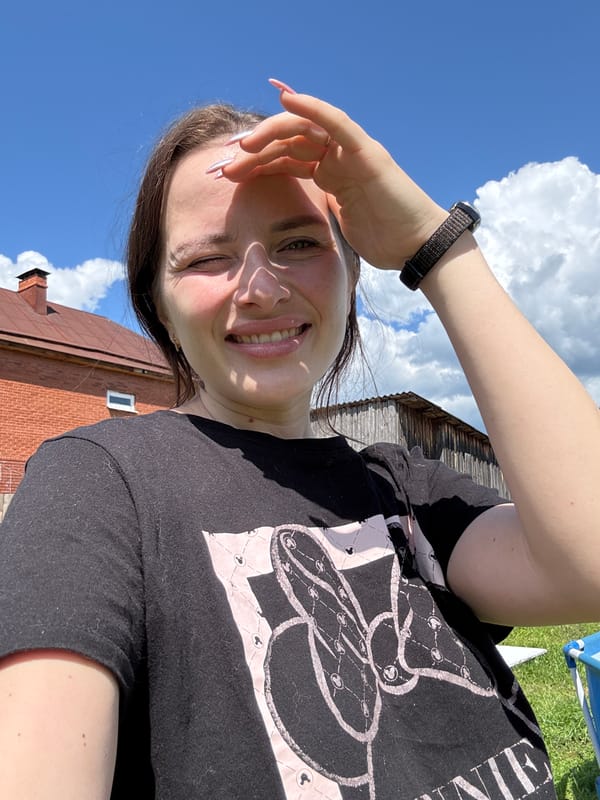 Morning life moments captured in Rusalevka, Russia