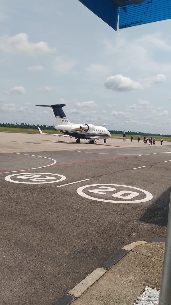 Routine airport operations documented at Orerokpe, Nigeria facility