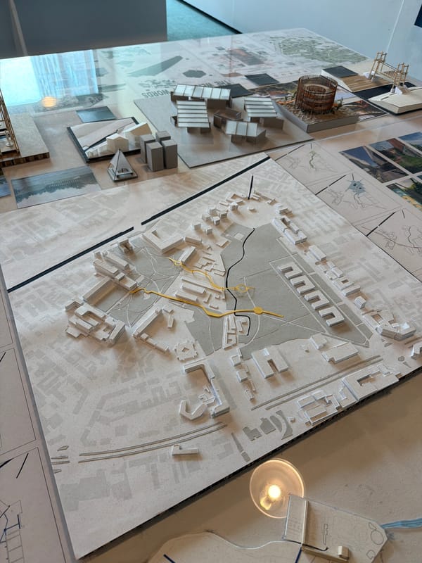 Architectural model exhibition on display in Milan