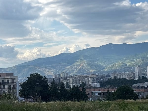 Afternoon drive around Tbilisi's outskirts and reservoir