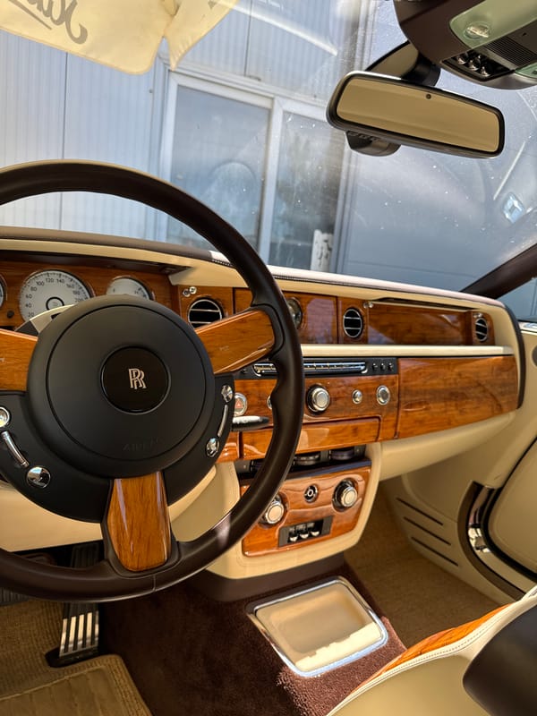 Luxury car repair session in Montenegro garage