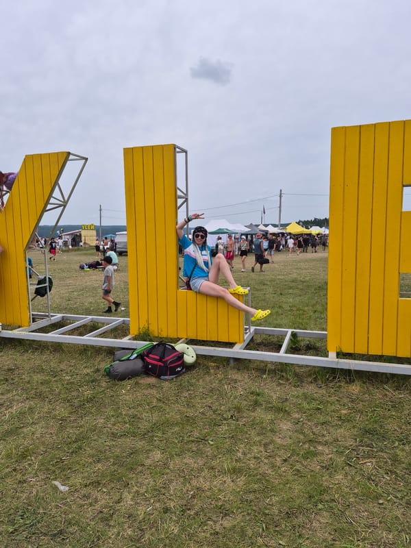 Outdoor music festival in full swing at Lagunovo, Russia