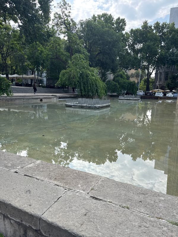Quiet morning tour of Yerevan's landmarks and dry fountains