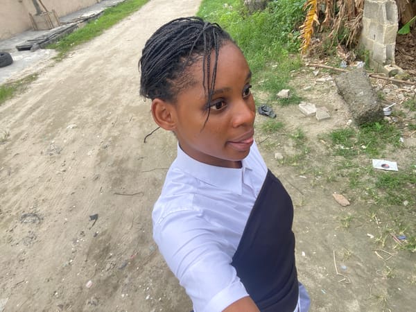 Young woman photographed in Iranla, Nigeria
