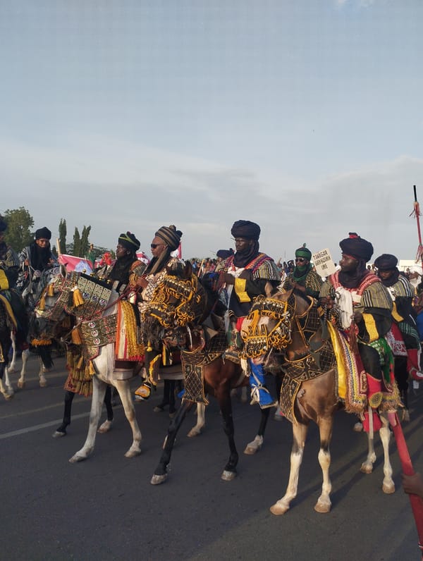 Traditional horseback procession draws crowds in Gombe, Nigeria