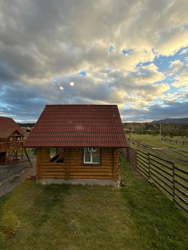 Rural life documented in Tyulyuk, Russia countryside scenes