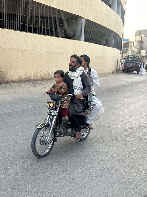 Daily street life documented in Quetta City, Pakistan