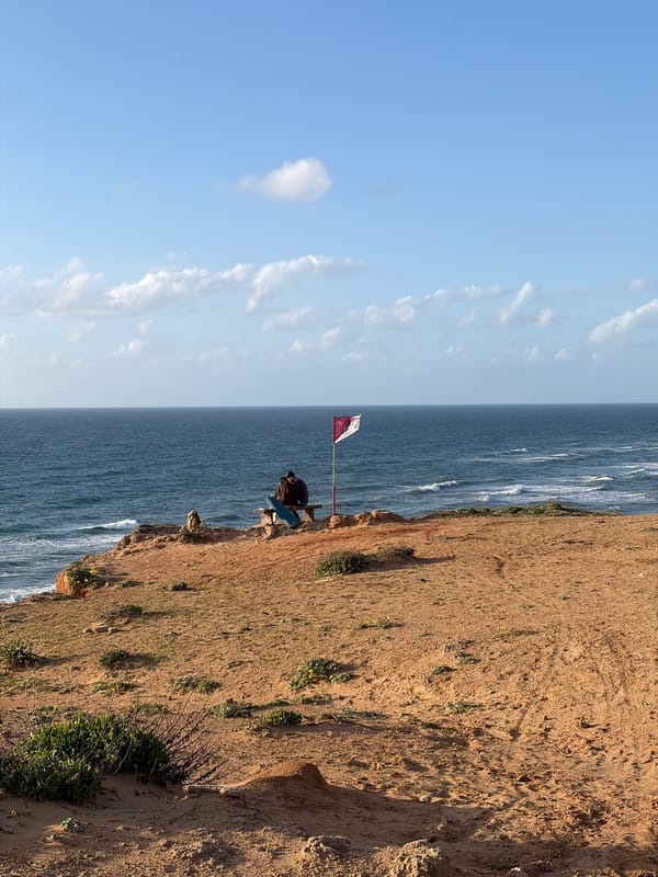 Coastal views captured at Arsuf, Israel seaside