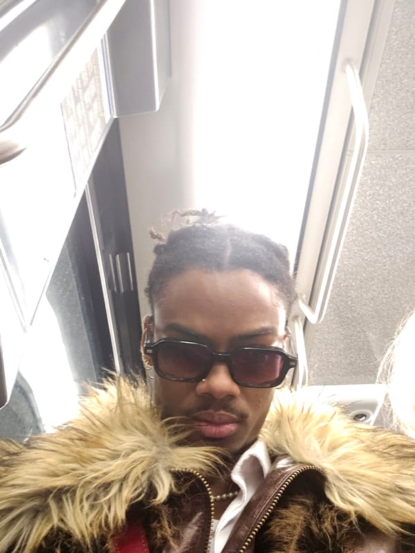 Early morning Metro riders photographed on Paris subway