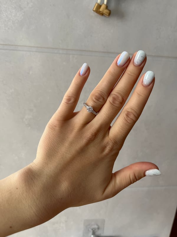 Family moments captured in Shushary home with baby and engagement ring
