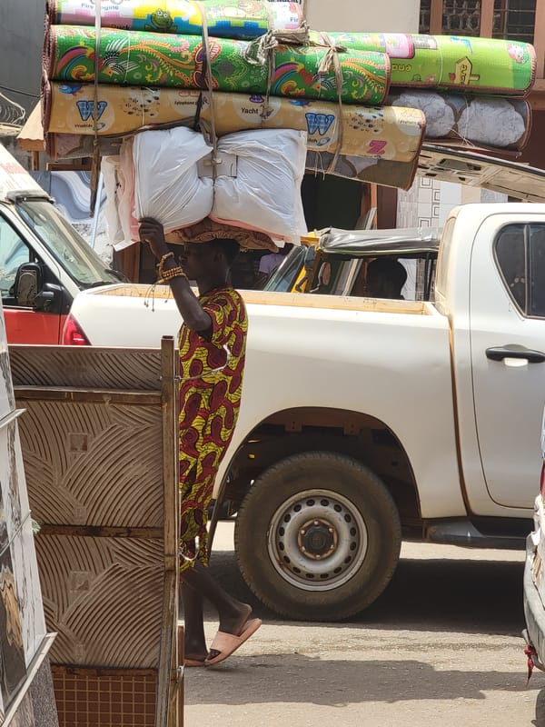 Daily street life and commerce documented in Maiburiji, Nigeria