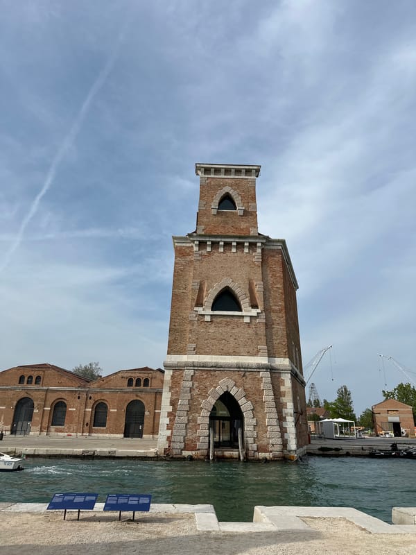 Contemporary art installations documented across Venice galleries and Arsenale
