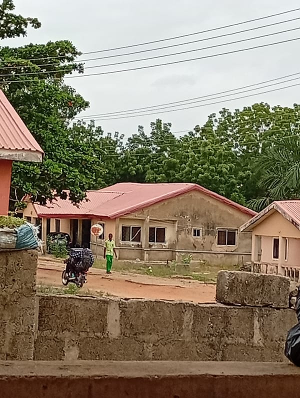 Morning street life captured in unknown residential district