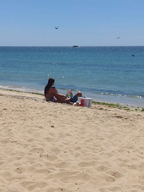 Quiet afternoon on a turquoise beach in Altagracia, Venezuela