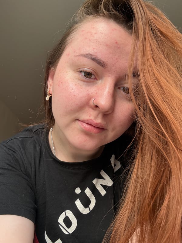 Young woman photographed in indoor portrait session, Izhevsk