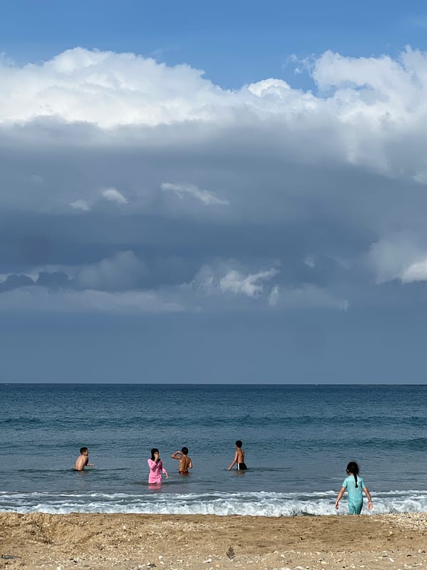Windsurfers enjoy Mediterranean waters off M'Diq Morocco coast