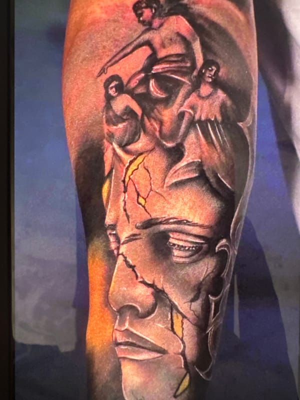Casual documentation tour captures tattoos, streets, landscapes in Bobov Dol
