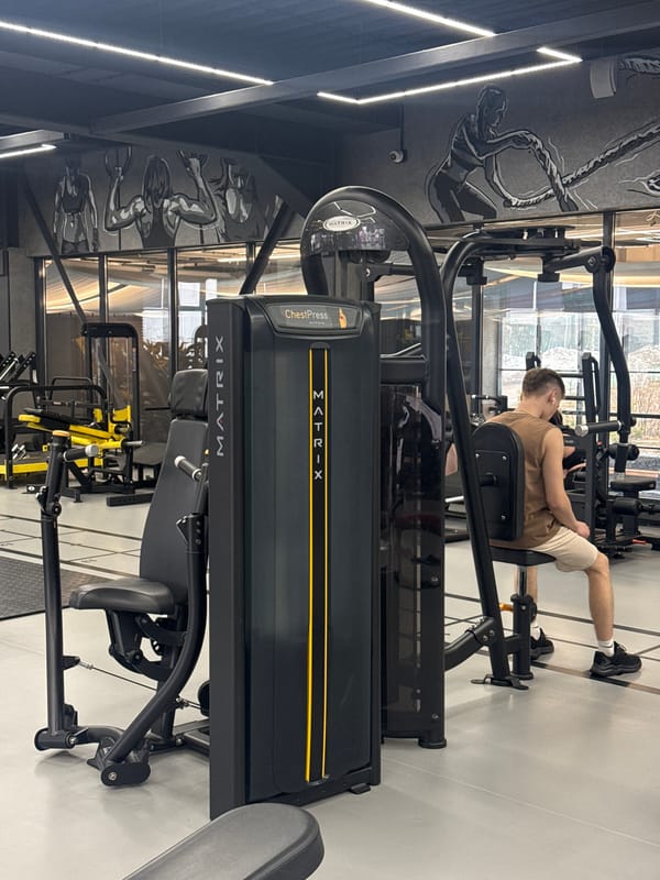 Morning workout session documented at Votkinsk gym