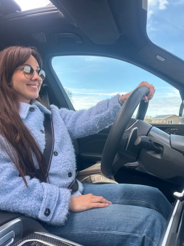 Woman observed driving BMW in Salaspils, Latvia