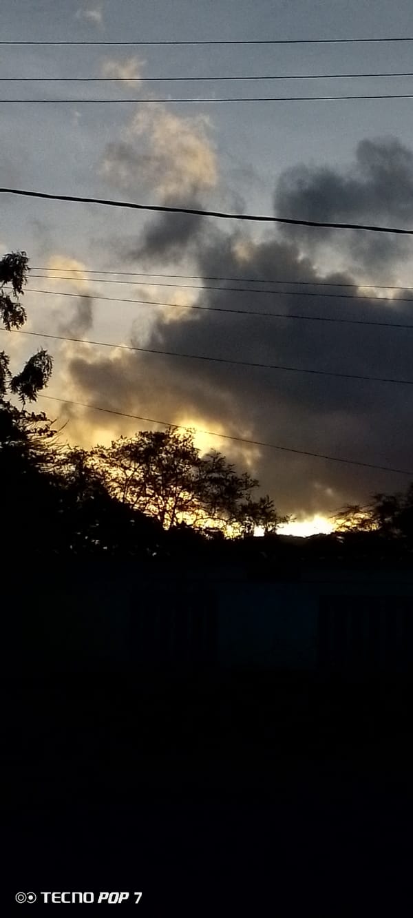 Sunset documented through 26 photographs in Altagracia, Venezuela