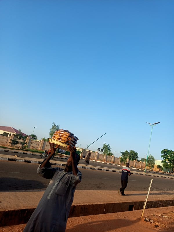 Street life documented at Nigerian transportation hub