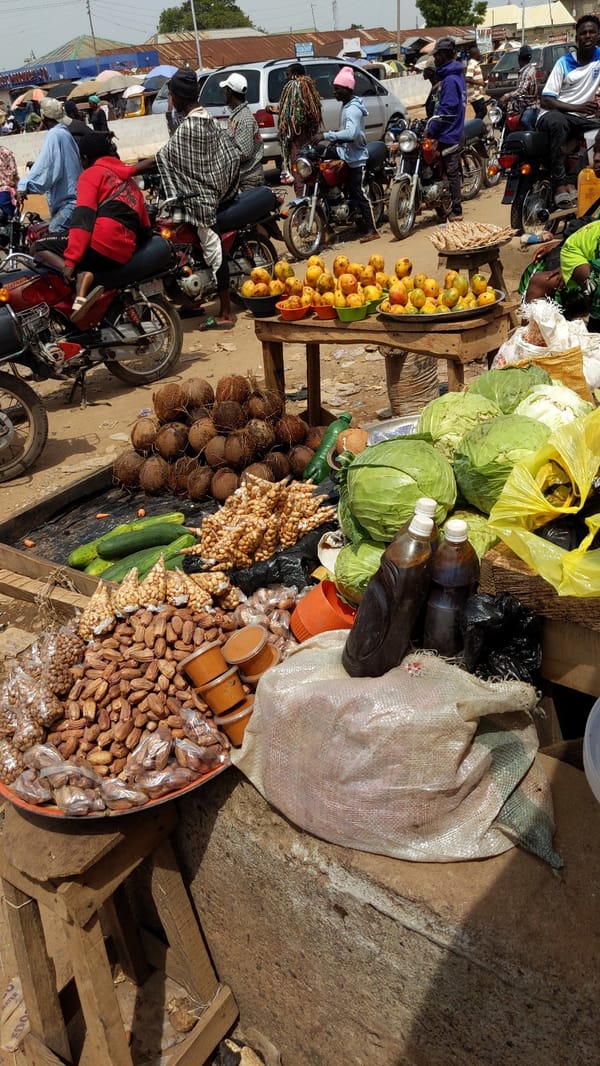 Morning market life documented in Ado, Nigeria