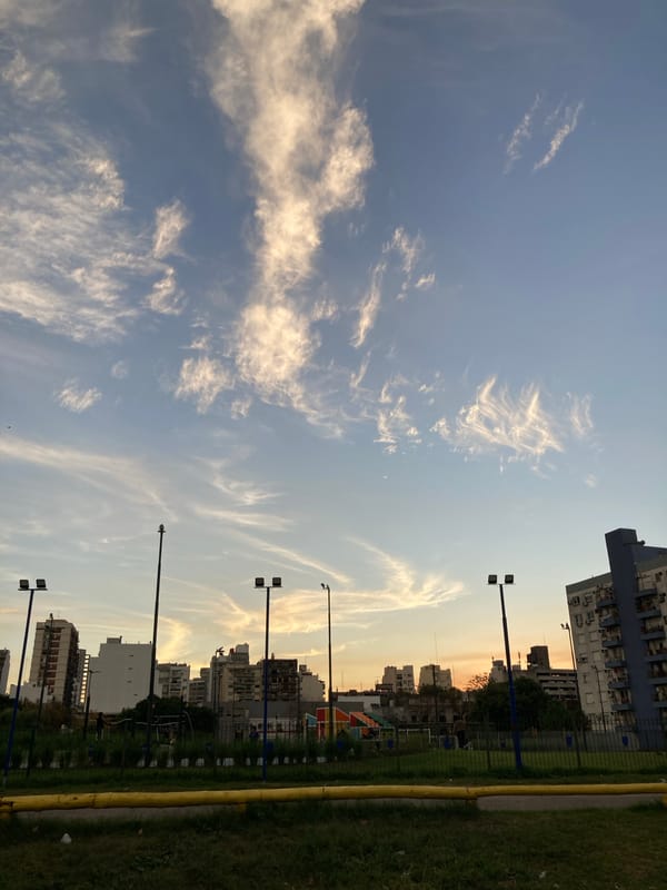Evening scenes captured around La Bombonera stadium in Buenos Aires