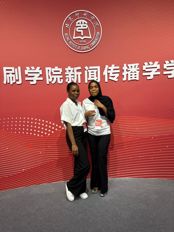 Lunch and campus photos at Beijing Institute of Graphic Communication