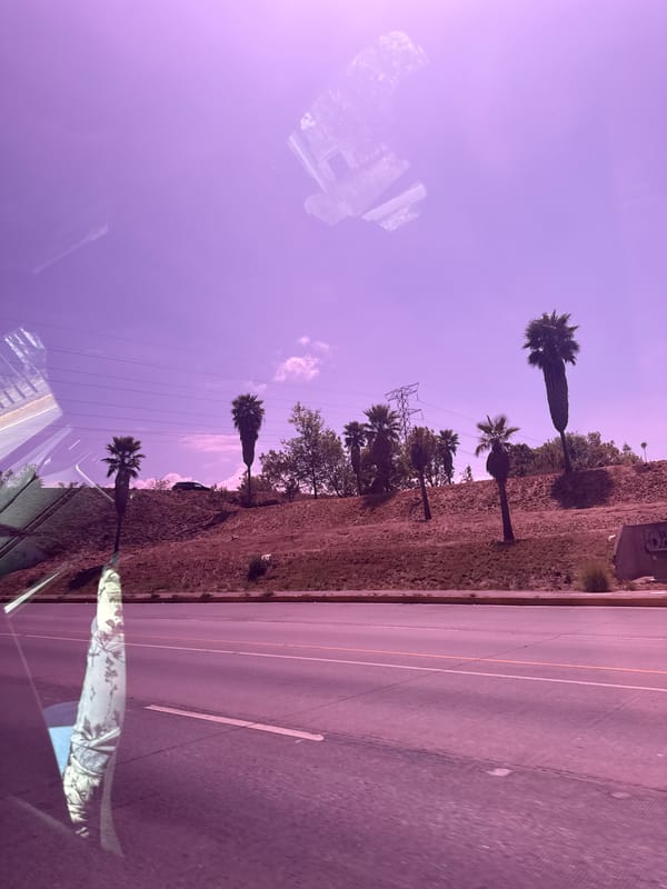 Highway scene captured in San Bernardino Tlaxcalancingo, Mexico