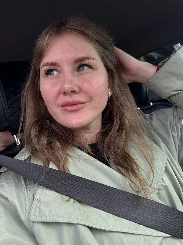 Woman observed in casual morning activities in Gornyi, Russia