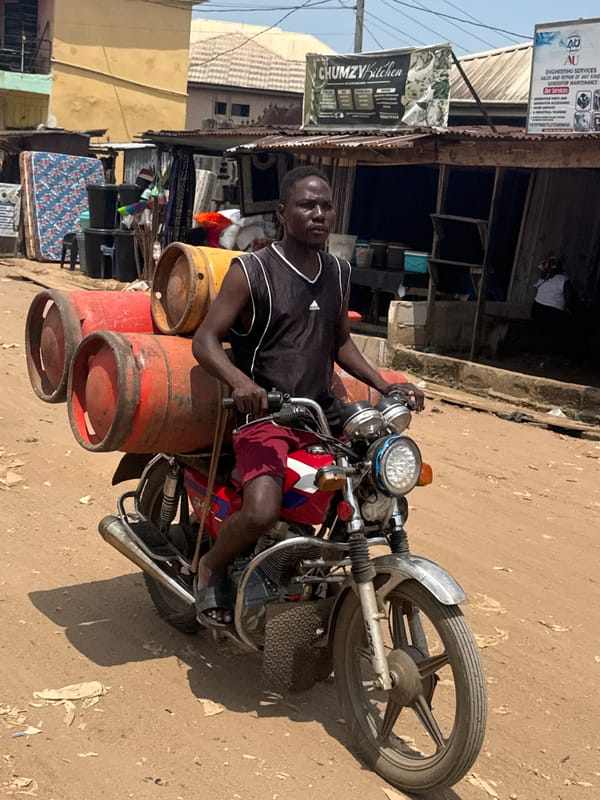 Busy street life documented in Ihiagwa, Nigeria