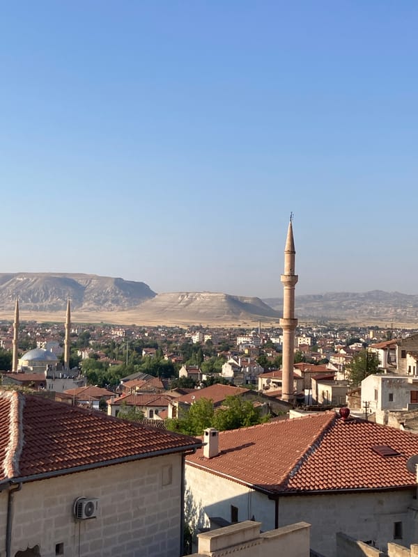 Street scenes and landscapes from Avanos, Cappadocia